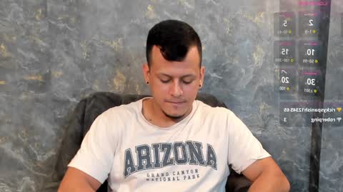 Snapshot of alex_tower chatting on December 6, 7:56 pm Alex Towers online show from December 6, 7:56 pm