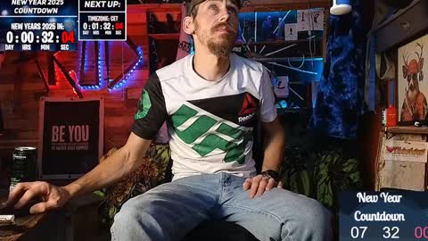 Allan arod online show from December 31, 9:28 pm