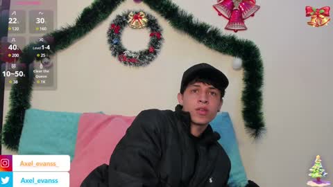 Axel Evanss online show from December 27, 1:28 pm