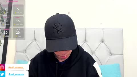 Axel Evanss online show from February 12, 1:27 pm