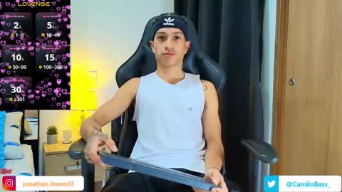 Camilo Bass online show from March 23, 8:15 pm