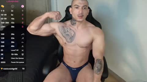 colombianmuscle8 online show from February 9, 2:11 pm