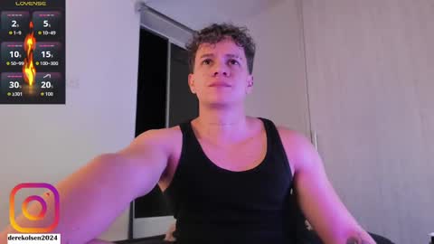 Snapshot of derekolsen_ chatting on September 26, 2:53 am Derek  IG Derekolsen2024 online show from September 26, 2:53 am