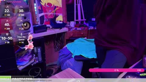 Snapshot of drawingcock chatting on February 2, 8:24 am drawingcock online show from February 2, 8:24 am