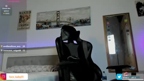 faceofbabyyy online show from October 6, 11:09 pm