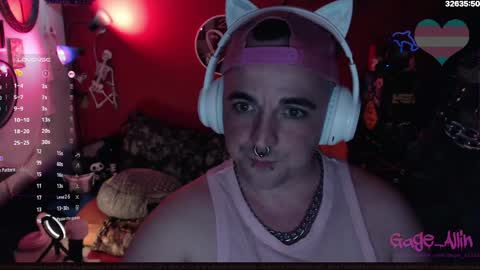 Gage Allin AKA Alpha Pussy online show from May 23, 3:01 am