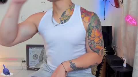 Snapshot of kaledd_musclee chatting on March 6, 7:54 pm Kaledd musclees room Master online show from March 6, 7:54 pm