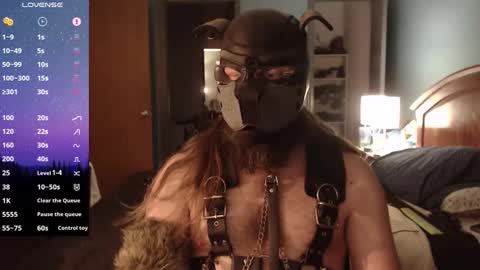 kinkywolf87 online show from December 29, 7:06 am