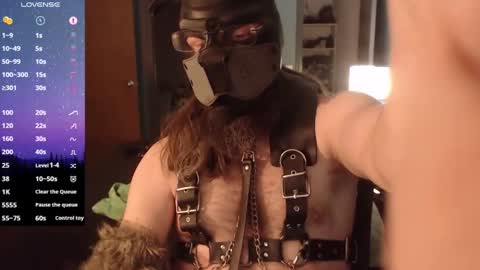 kinkywolf87 online show from January 24, 7:08 am