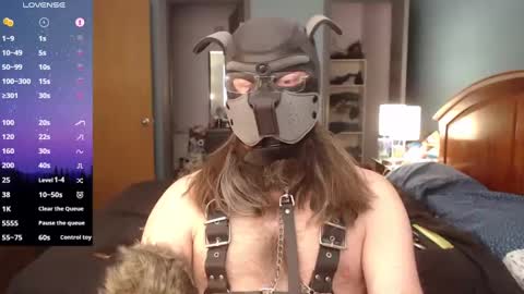 kinkywolf87 online show from January 17, 7:09 pm