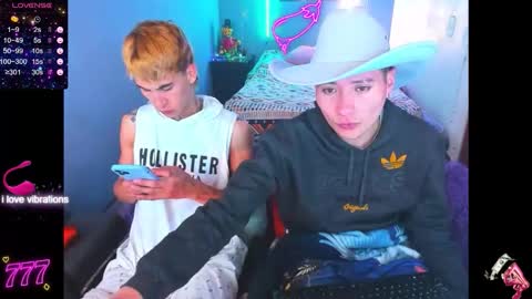 SANTI  AND JORDAN online show from February 15, 3:57 am