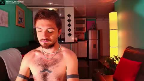 Snapshot of matteo_simpson chatting on October 13, 11:11 pm Matteo simpson online show from October 13, 11:11 pm