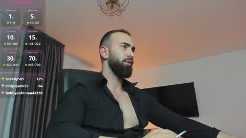 MichaelEvansx online show from February 19, 9:25 pm