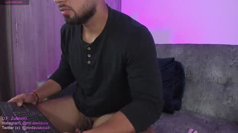 Snapshot of mr_david_cox chatting on January 9, 10:41 am David online show from January 9, 10:41 am