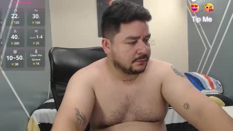 Snapshot of oso_gael chatting on February 18, 6:06 pm Bear Gael online show from February 18, 6:06 pm