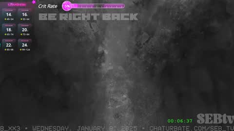 Sebastian online show from January 9, 3:26 am