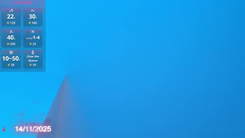 Sebastian online show from November 14, 8:54 pm