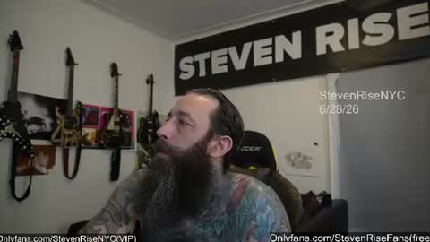 StevenRiseNYC online show from June 28, 6:47 pm