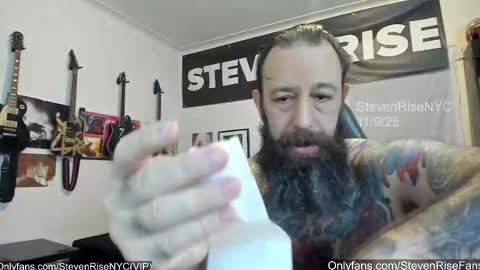 StevenRiseNYC online show from November 9, 2:21 pm