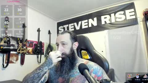 StevenRiseNYC online show from January 10, 1:55 am