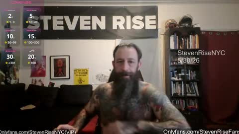 StevenRiseNYC online show from May 31, 11:00 am