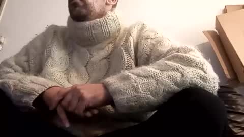 sweaterboy666 online show from October 14, 1:40 pm