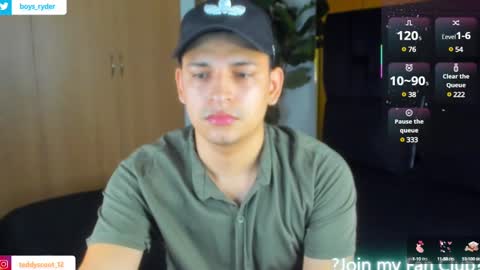Snapshot of teddy_cowboy chatting on February 5, 10:19 am  Follow me on Twitter boys ryder and instagram teddyscoot 12  online show from February 5, 10:19 am