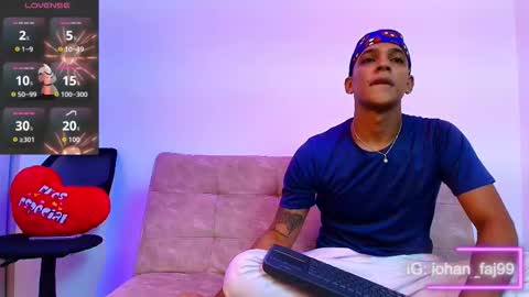 Snapshot of thomas_elg chatting on October 12, 7:52 pm THOMAS  JOHANN online show from October 12, 7:52 pm