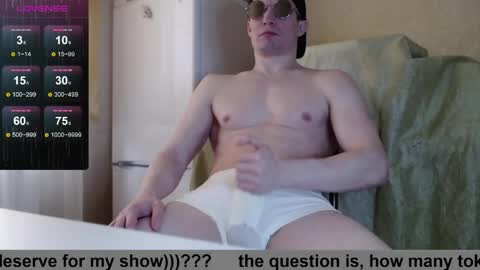 SexyMan online show from April 13, 1:34 pm