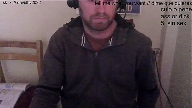 Snapshot of Davidhv2022 chatting on February 24, 4:36 pm Davidhv2022 online show from February 24, 4:36 pm