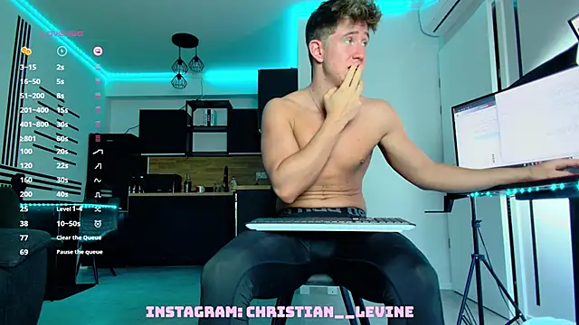 ChristianLevine  online show from March 12, 3:24 am