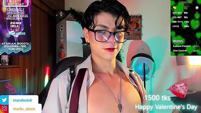 marckalexis online show from February 15, 2:07 am