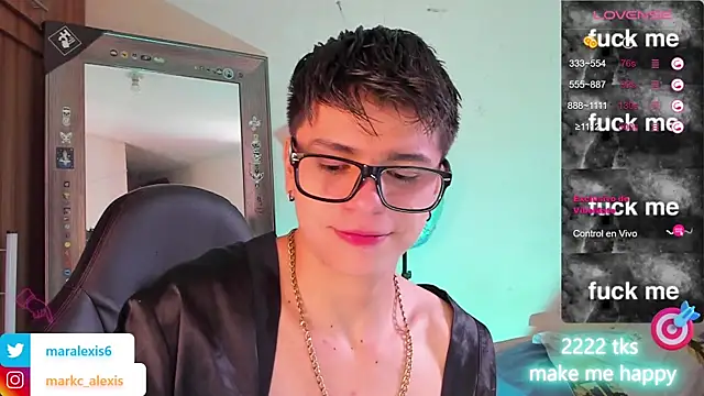 Snapshot of marckalexis chatting on December 24, 9:11 pm marckalexis online show from December 24, 9:11 pm