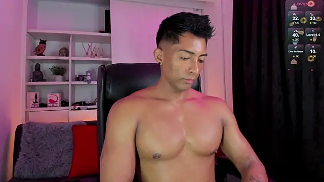 Couple muscle1 online show from December 21, 2:04 pm