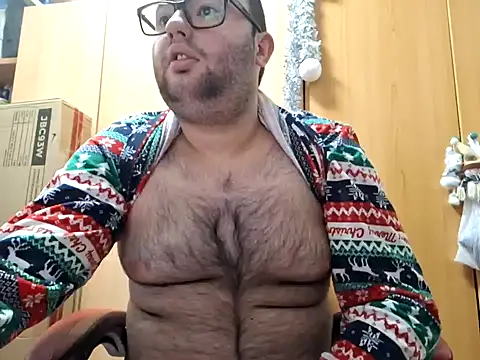 Snapshot of Javier_bear chatting on January 3, 10:52 am Javier bear online show from January 3, 10:52 am