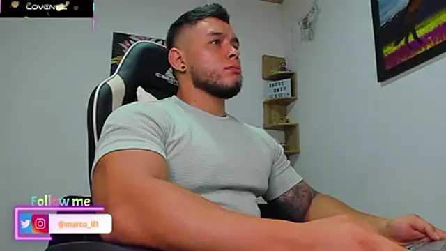 Marco diaz1 online show from January 17, 1:52 am