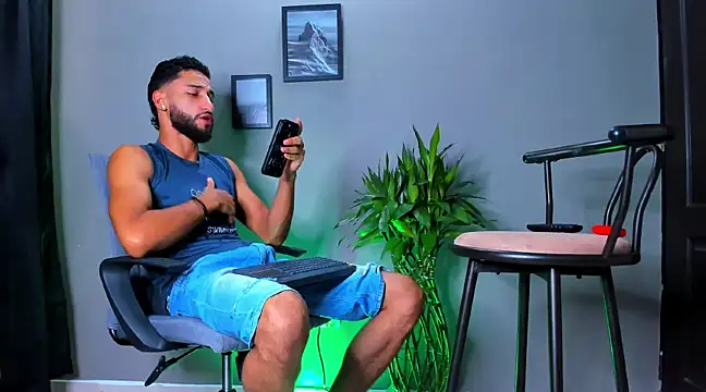 Damian 022 online show from March 14, 9:54 pm