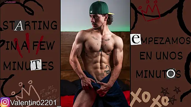 Valentino Xander online show from July 23, 1:53 am