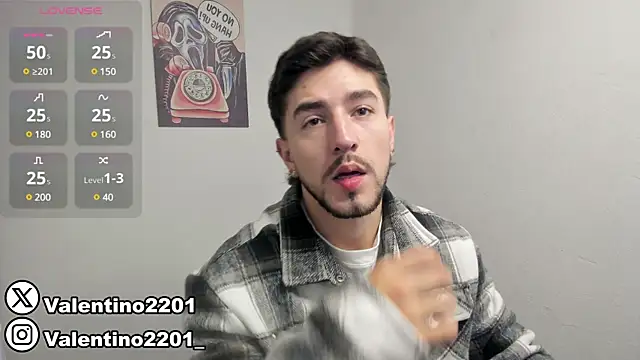 Valentino Xander online show from March 1, 11:47 pm