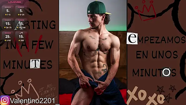 Valentino Xander online show from July 17, 3:14 am