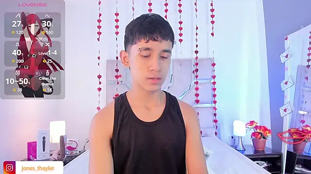 Thayler jones online show from February 9, 11:15 am