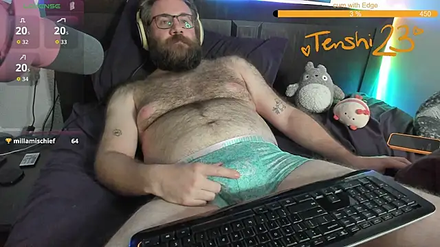 tenshi23strip online show from October 18, 5:12 am