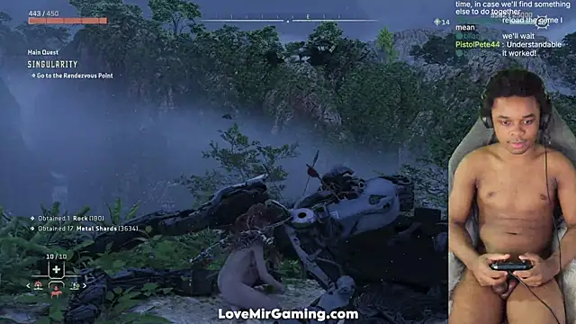 Snapshot of lovemirgaming chatting on September 21, 8:25 am lovemirgaming online show from September 21, 8:25 am