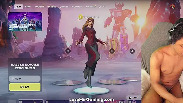 Snapshot of lovemirgaming chatting on October 6, 12:15 am lovemirgaming online show from October 6, 12:15 am