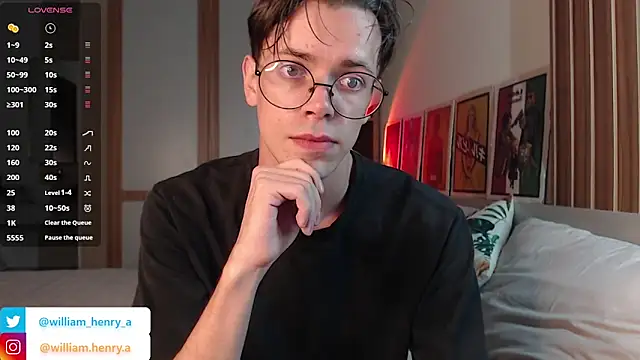 William Henry  online show from March 14, 5:20 pm