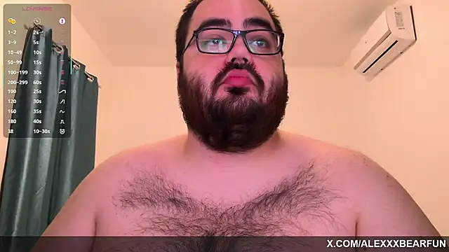 alexxxbear online show from February 20, 9:49 pm