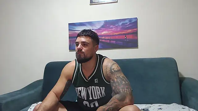 Tiberius hunk online show from October 19, 3:04 pm