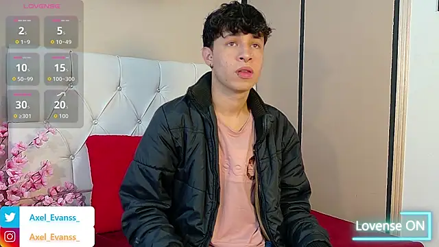 Snapshot of Axel__Evans chatting on October 9, 12:10 pm Axel  Evans online show from October 9, 12:10 pm
