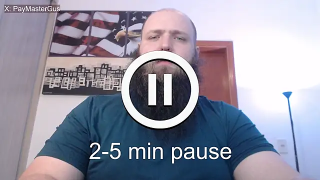 Snapshot of PayMasterGus chatting on October 24, 4:36 am PayMasterGus online show from October 24, 4:36 am