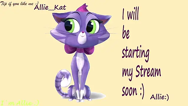 Allie Kat online show from June 27, 2:23 pm